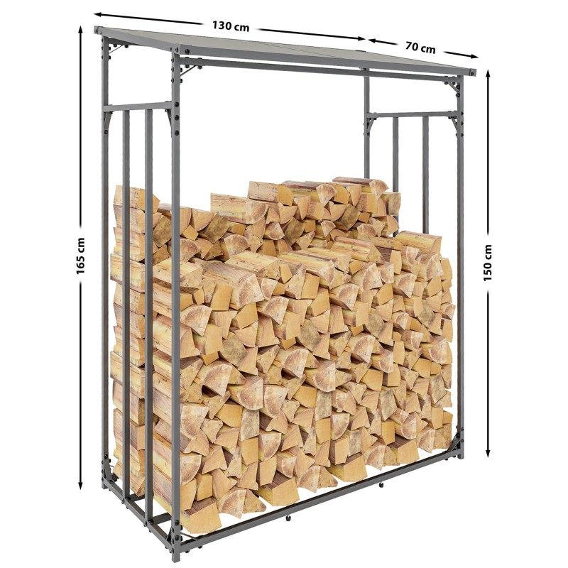 Leñero Ruston Aluminium M, antracita