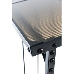 Almacén de leña Ruston XXL de aluminio, antracita