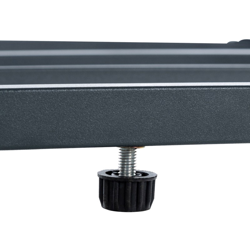 Leñero Ruston XL de aluminio antracita con funda