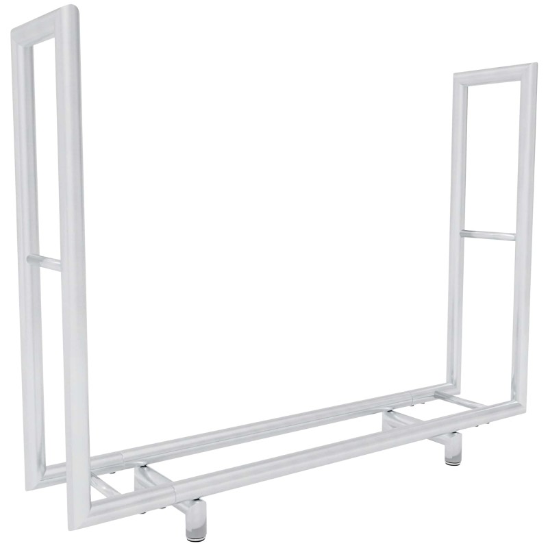 Soporte para leña Drake de acero inoxidable