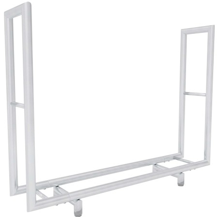 Soporte para leña Drake de acero inoxidable