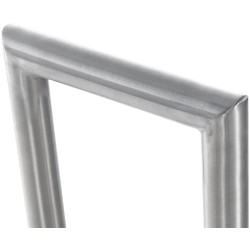 Soporte para leña Drake de acero inoxidable