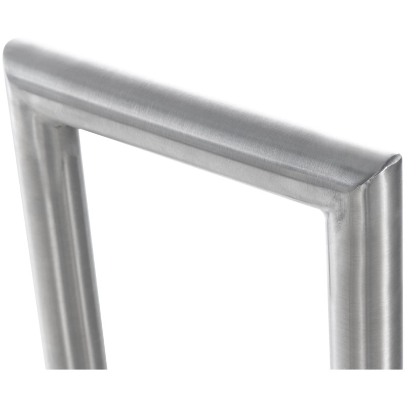 Soporte para leña Drake de acero inoxidable