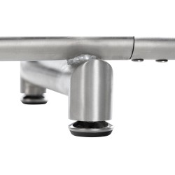 Soporte para leña Drake de acero inoxidable