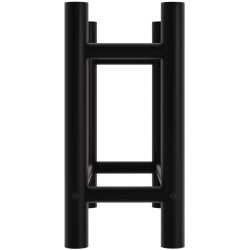 Leñero redondo Medya de 30x60x60 cm, negro