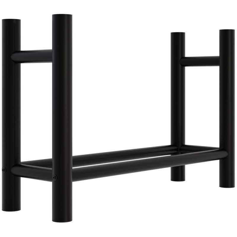 Leñero redondo Medya 30x80x60 cm negro