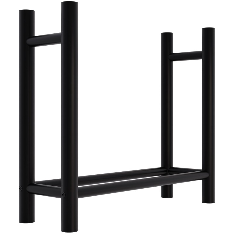 Leñero redondo Medya 30x80x80 cm negro