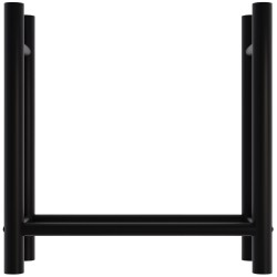 Leñero redondo Medya 30x80x80 cm negro