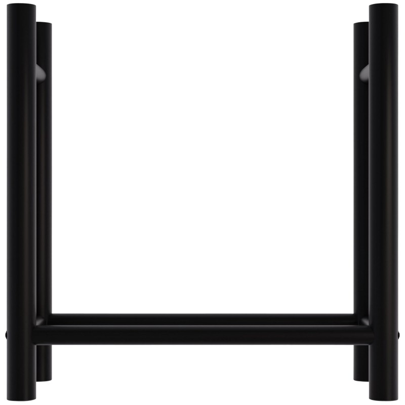 Leñero redondo Medya 30x80x80 cm negro