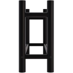 Leñero redondo Medya de 30x100x60 cm, negro