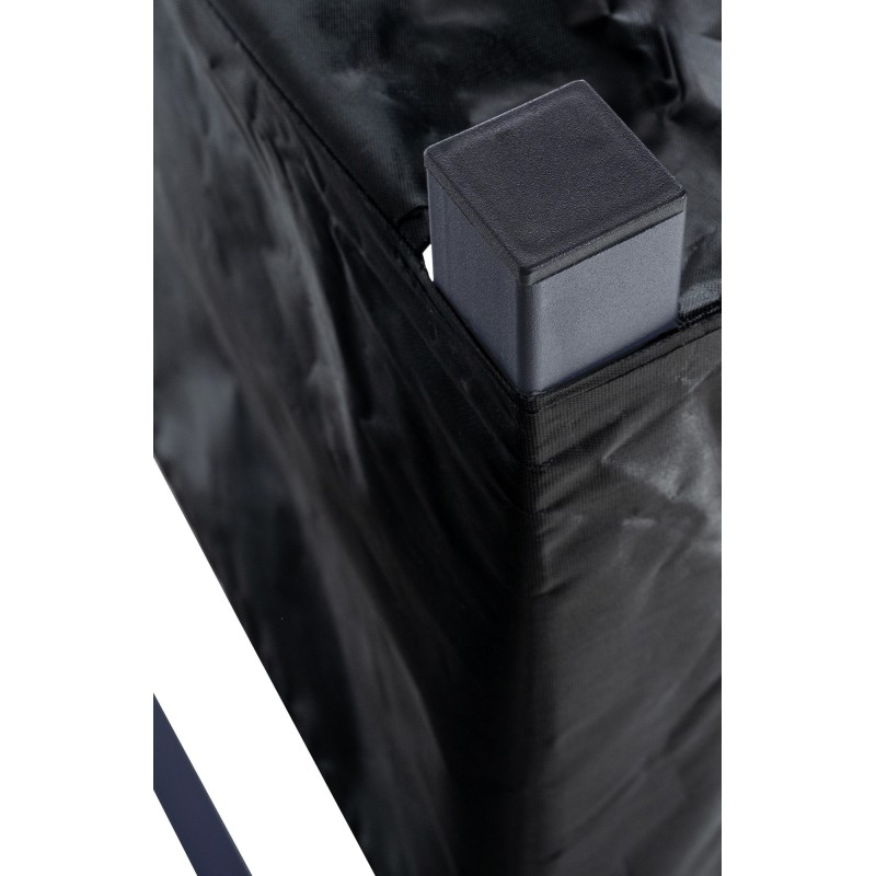 Soporte para leña Martin + tapa 25x110x115 cm antracita