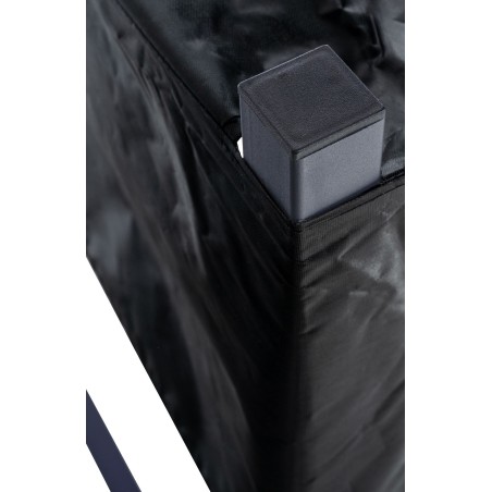 Soporte para leña Martin + tapa 25x160x115 cm antracita