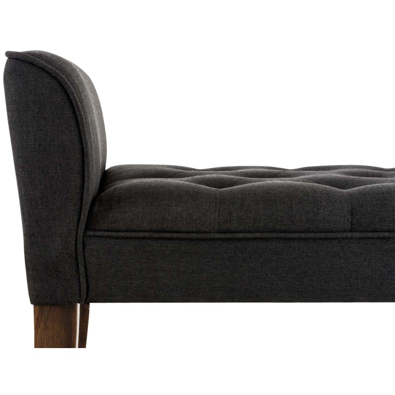 Banco Cleopatra, gris oscuro antiguo