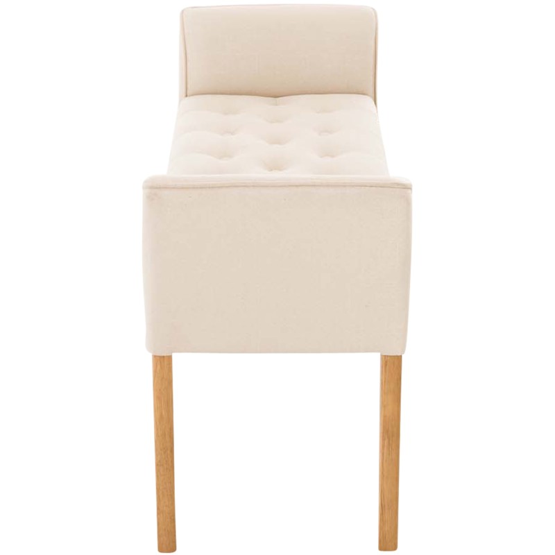 Banco Cleopatra, crema claro antiguo