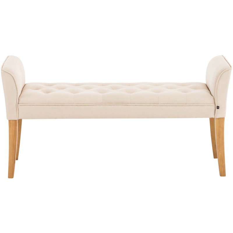 Banco Cleopatra, crema claro antiguo