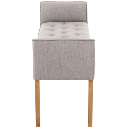 Banco Cleopatra, gris claro antiguo