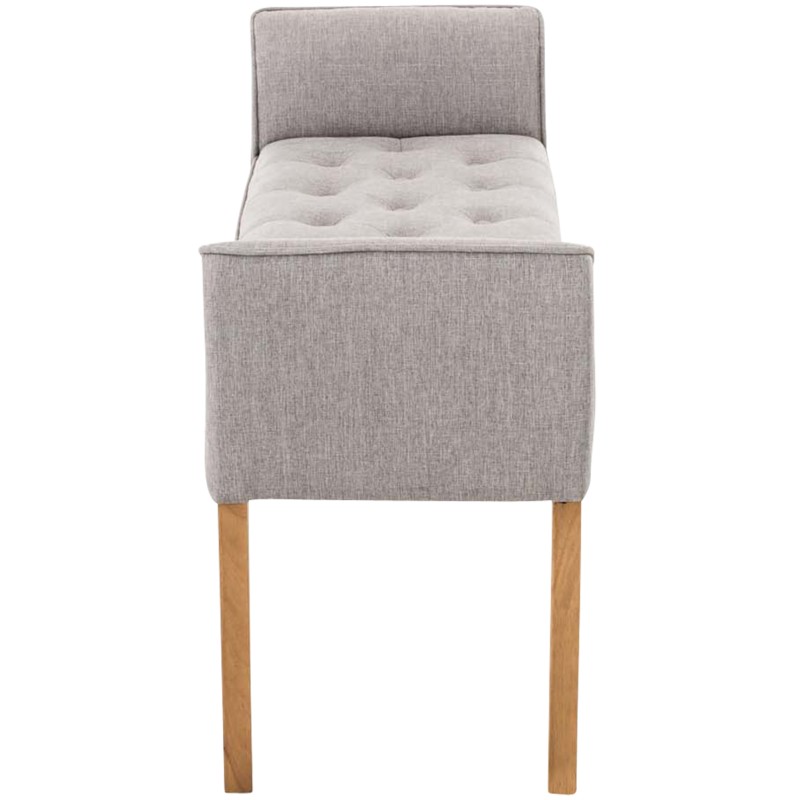 Banco Cleopatra, gris claro antiguo