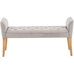 Banco Cleopatra, gris claro antiguo