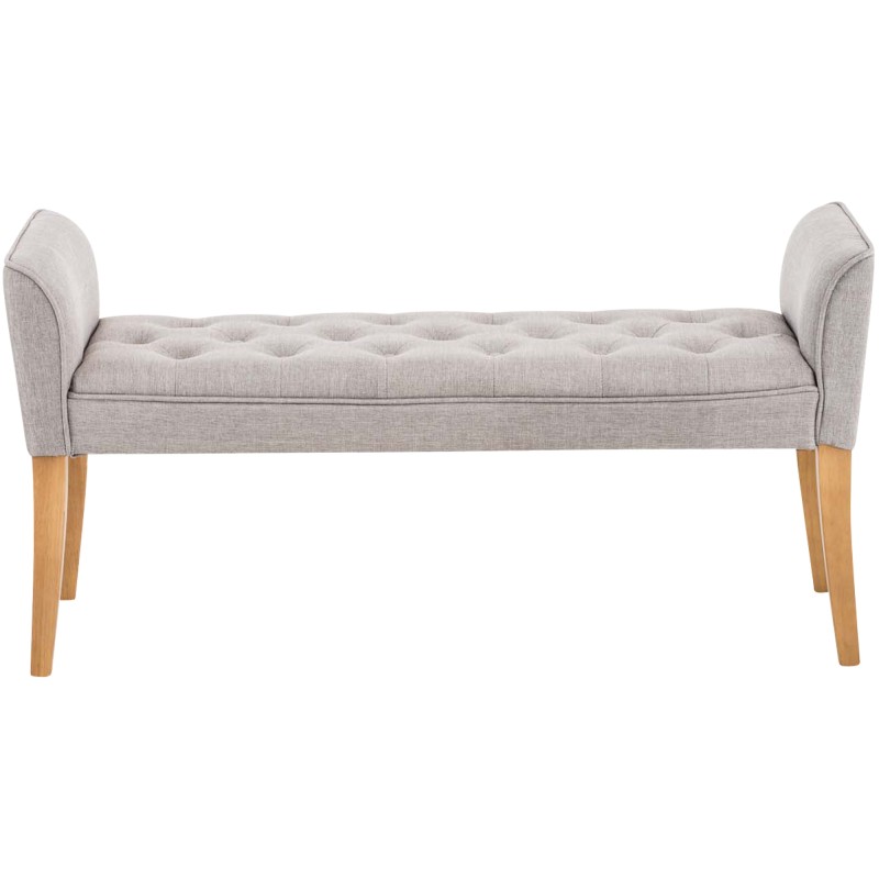 Banco Cleopatra, gris claro antiguo