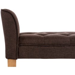 Banco Cleopatra, marrón claro antiguo