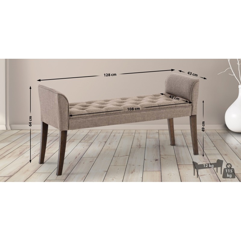 Meridiano de Cleopatra, color topo oscuro antiguo