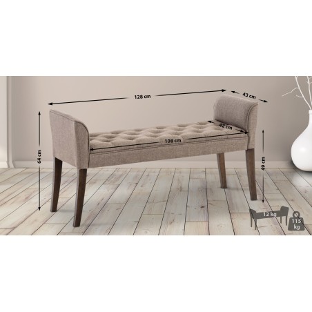 Meridiano de Cleopatra, color topo oscuro antiguo