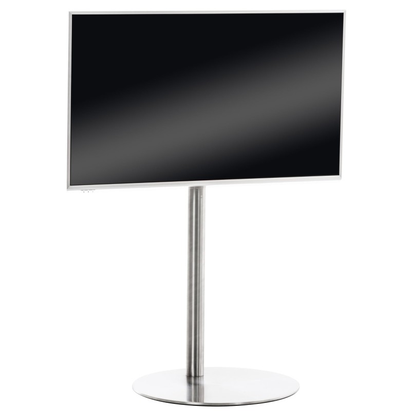 Soporte de TV redondo de acero inoxidable