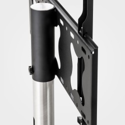 Soporte de TV redondo de acero inoxidable