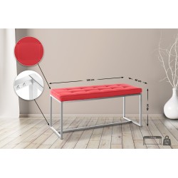 Banquillo rojo del Barça