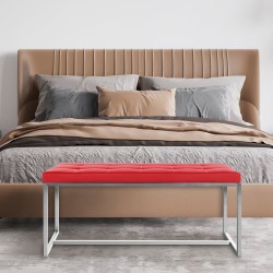 Banquillo rojo del Barça