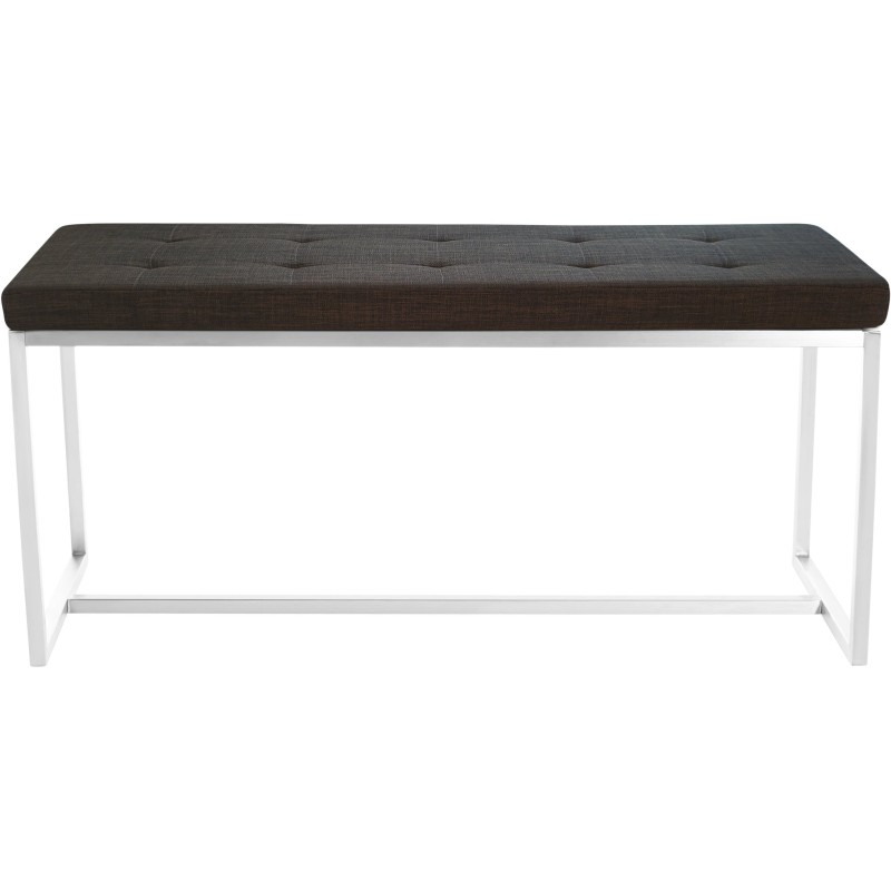 Banco Barci, tela marrón