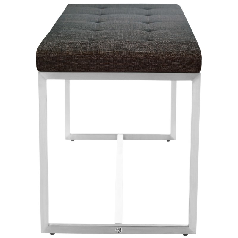 Banco Barci, tela marrón