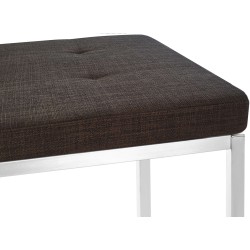 Banco Barci, tela marrón