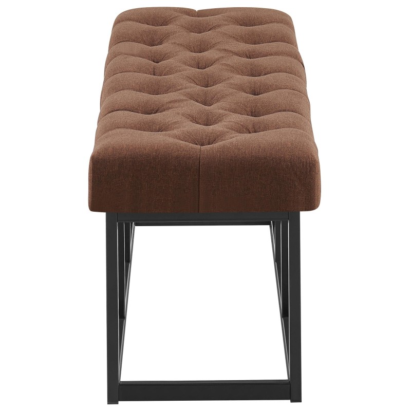 Banco Amun, tela B120, marrón