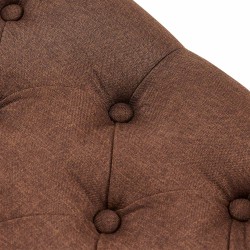 Banco Amun, tela B120, marrón