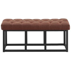 Banco Amun, tela B100, marrón