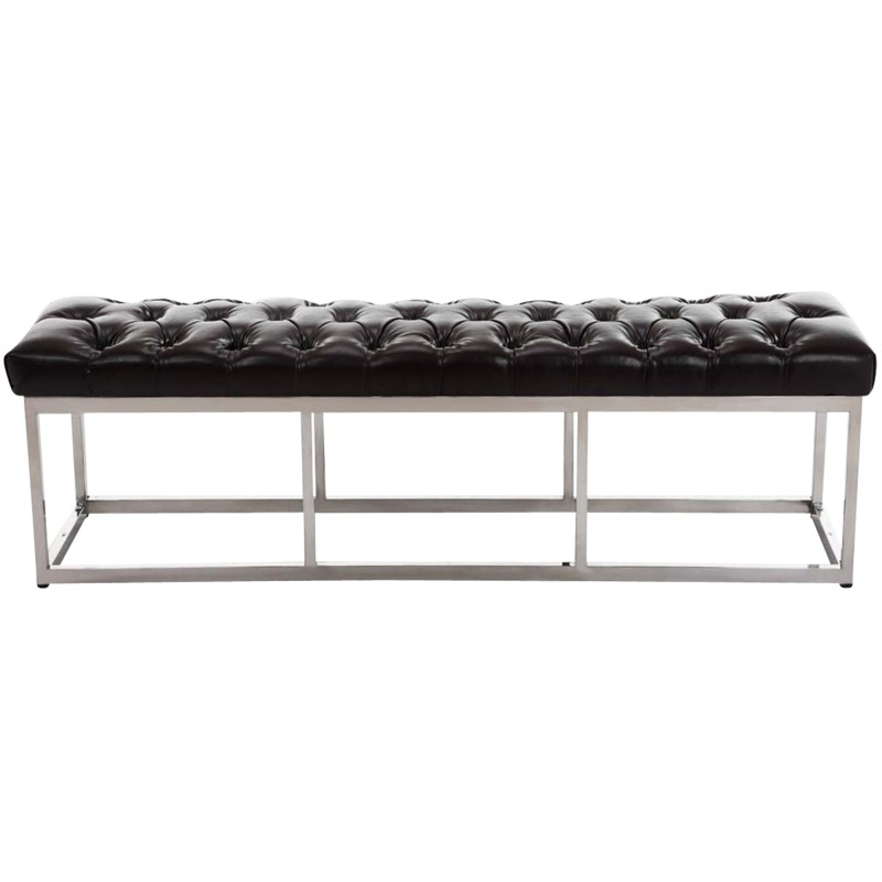 Banco Amun, imitación de cuero marrón E150