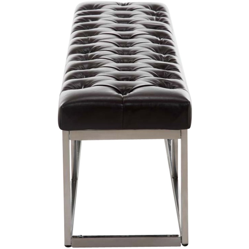 Banco Amun, imitación de cuero marrón E150