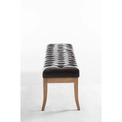 Banco Ramsés, imitación de cuero envejecido claro, marrón 150