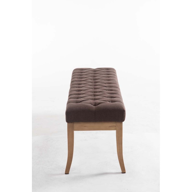 Banco Ramsés, tela clara antigua, 150 marrón