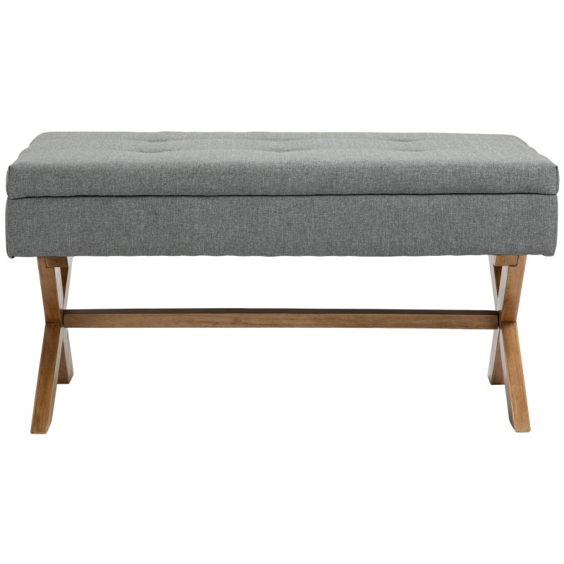 Banco Namaro, tela gris claro antigua