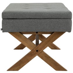 Banco Namaro, tela gris claro antigua