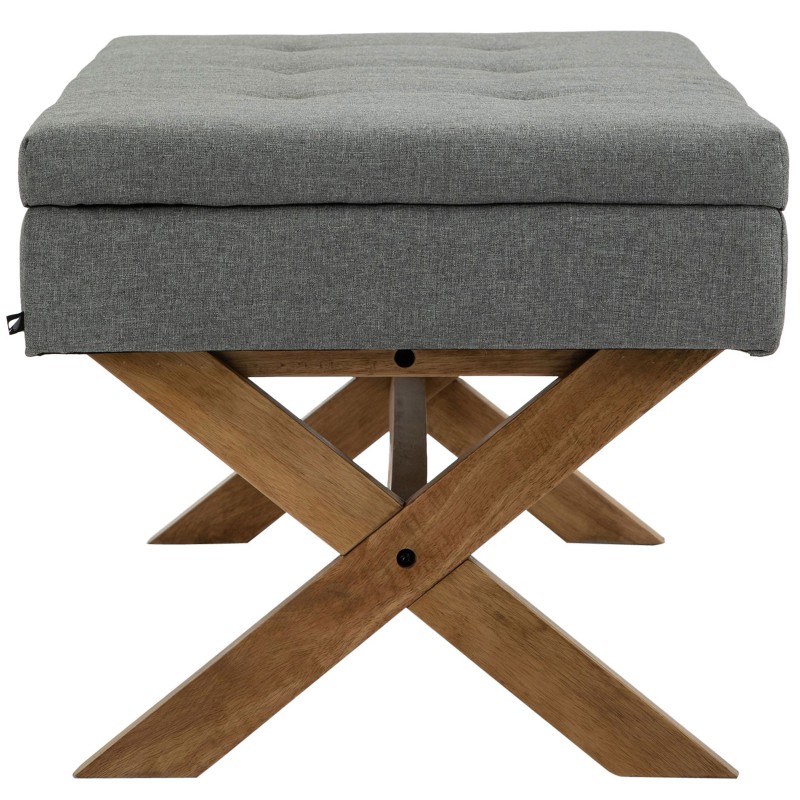 Banco Namaro, tela gris claro antigua