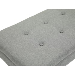 Banco Namaro, tela gris claro antigua