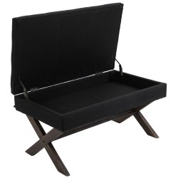 Banco Namaro, tela negra antigua