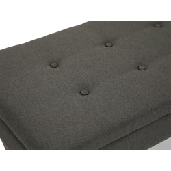 Banco Namaro, tela gris oscuro antigua