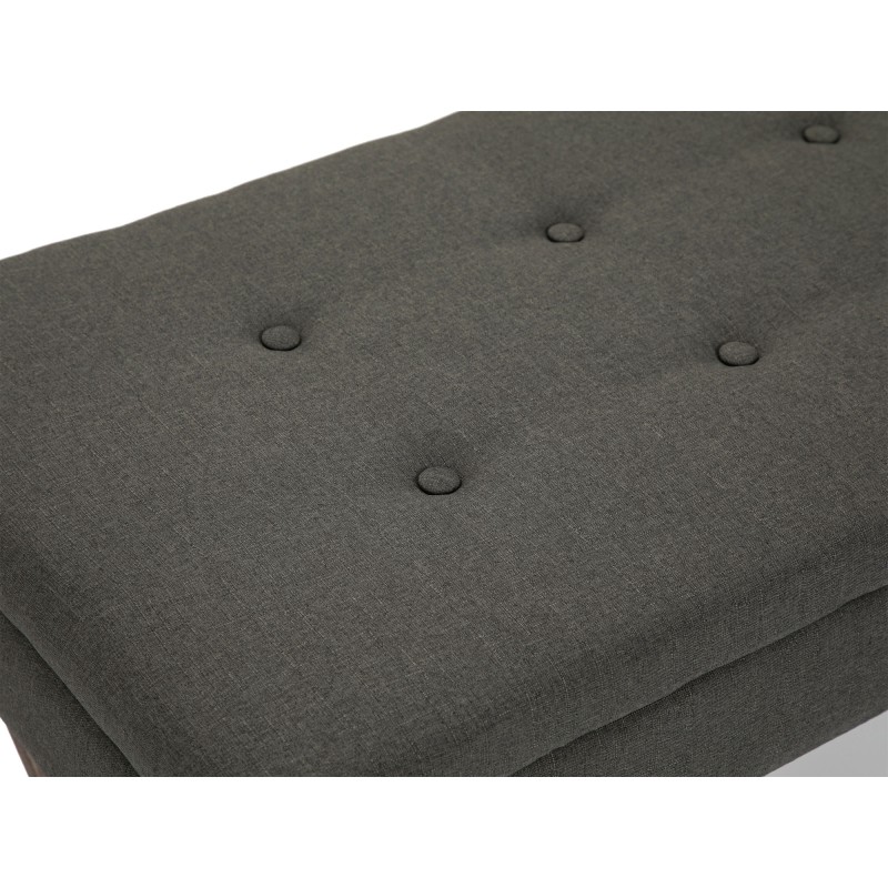 Banco Namaro, tela gris oscuro antigua