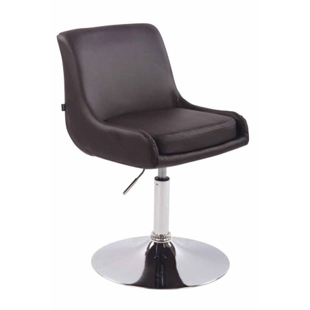 Lounger Club, imitación de cuero marrón