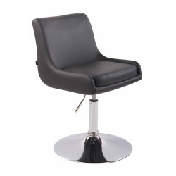 Lounger Club piel sintética gris