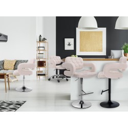 Sillón orejero Dublín en tela beige